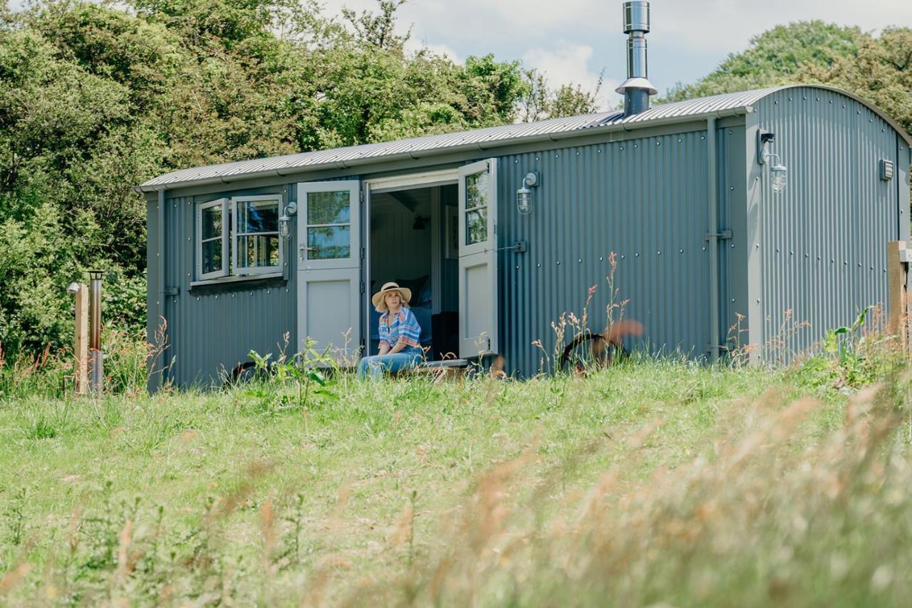 Blatchford Briar - Award Winning Private Shephards Huts With Their Own Secluded Hot Tubs Milton Abbot 外观 照片