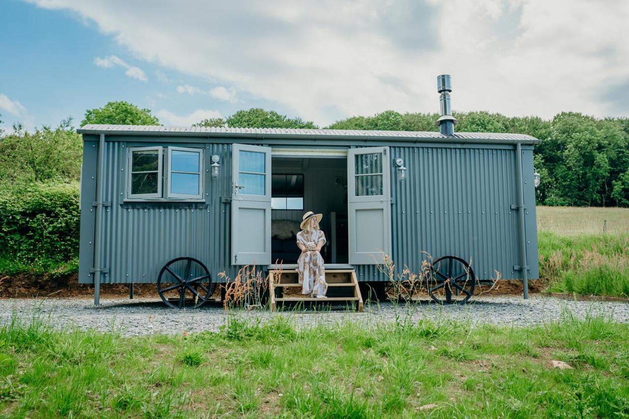Blatchford Briar - Award Winning Private Shephards Huts With Their Own Secluded Hot Tubs Milton Abbot 外观 照片