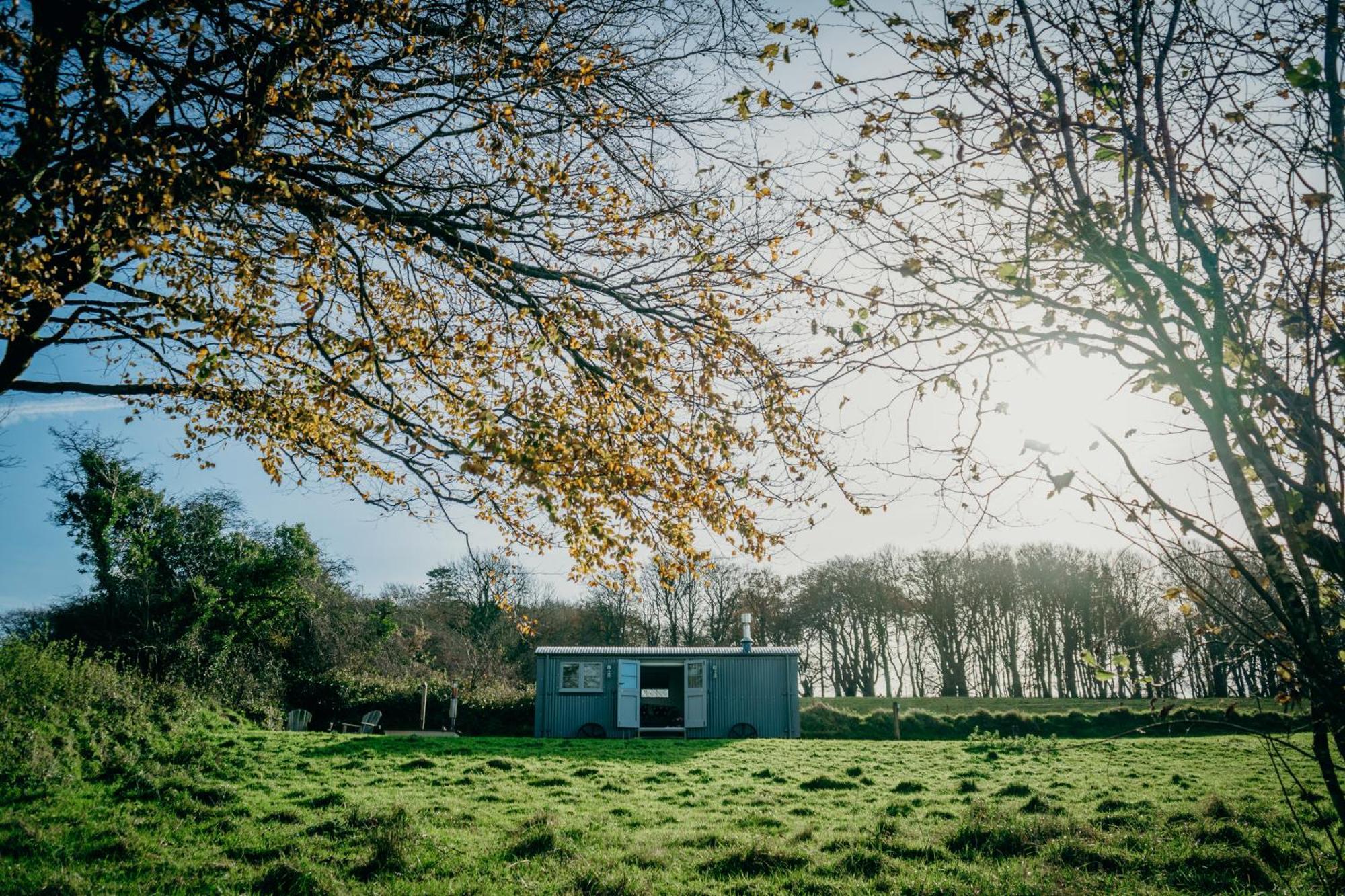 Blatchford Briar - Award Winning Private Shephards Huts With Their Own Secluded Hot Tubs Milton Abbot 外观 照片